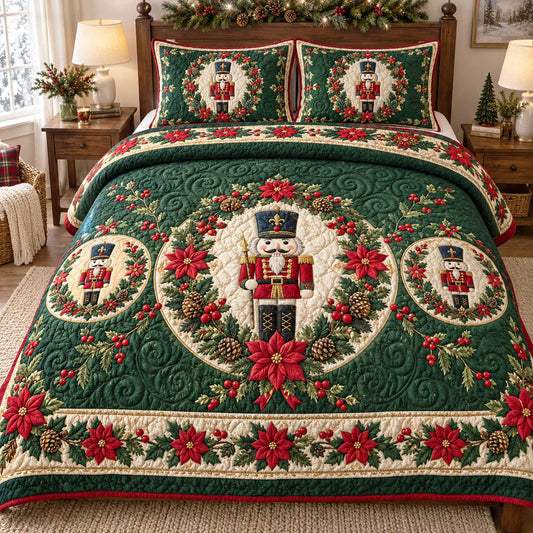 Royal Guard 3-Piece Quilted Bedding Set SN0TD1136