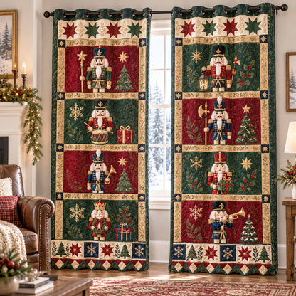 Royal Regiment Quilted Curtains SN0TD1093