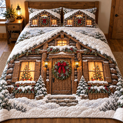 Rustic Haven 3-Piece Quilted Bedding Set SN0TV789
