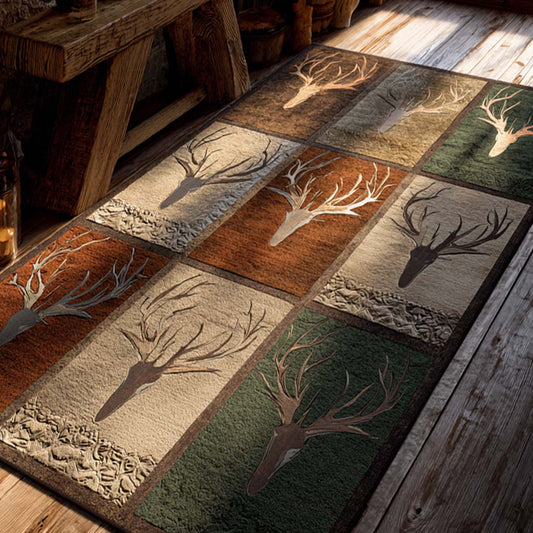 Rustic Patchland Runner Carpet NCU0XD1777