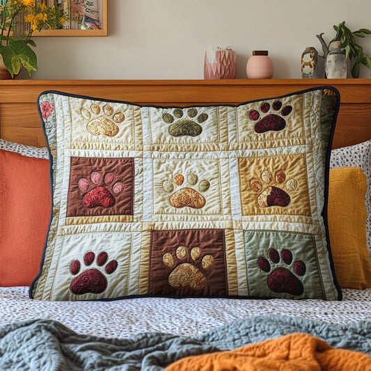 Rustic Paws Quilted Bedding Pillow Case NCU0VH3396
