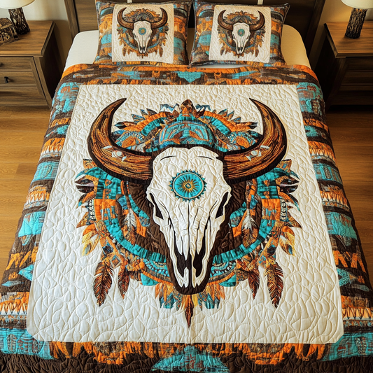 Rustic Soul 3-Piece Quilted Bedding Set NCU0NVH013