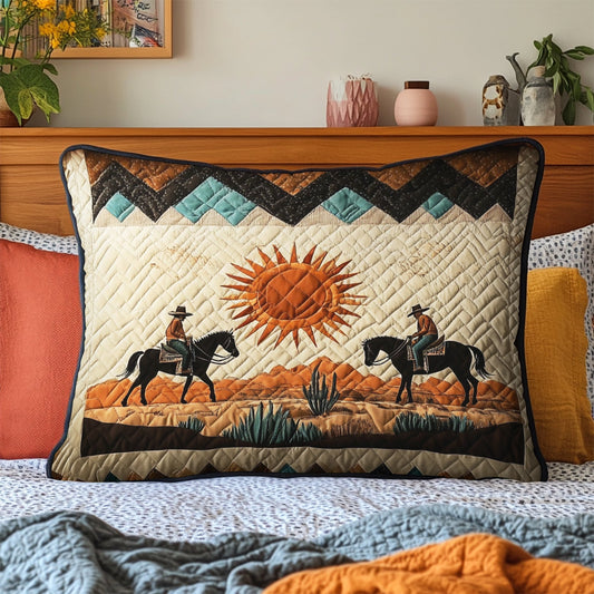 Rustic Spirit Quilted Bedding Pillow Case NCU0VH2329