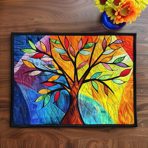 Sacred Grove Quilted Place Mat NCU0TL173