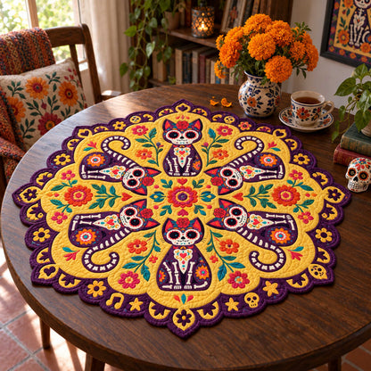 Sacred Remembrance Custom Shape Quilted Table Topper SN0TD664