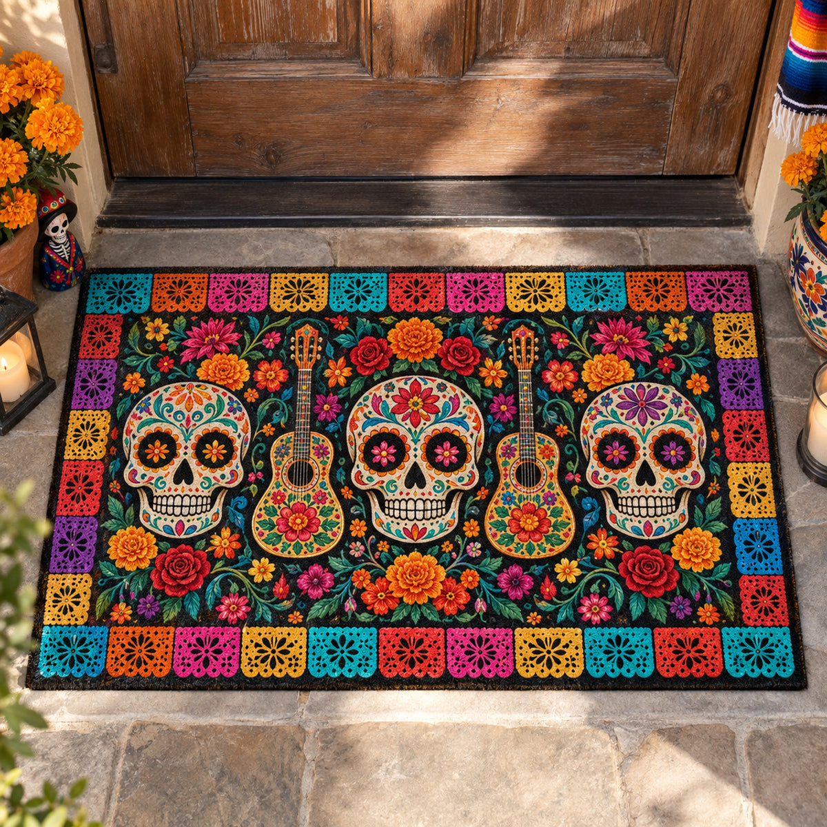 Sacred Skulls Doormat SN0TV378