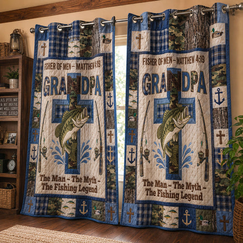 Sacred Stream Sovereign Quilted Curtains SN0PT119