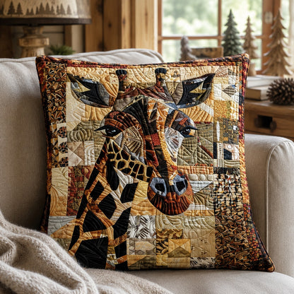 Safari Giraffe Quilted Pillow Case NCU0PT084