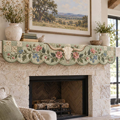 Sage Rose Longhorn Mantel Scarf SN0HH1025