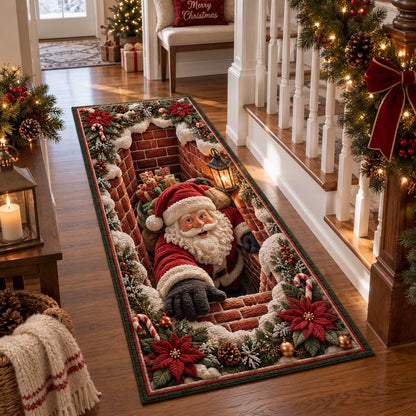 Santa Chimney Night Runner Carpet SN0DV684