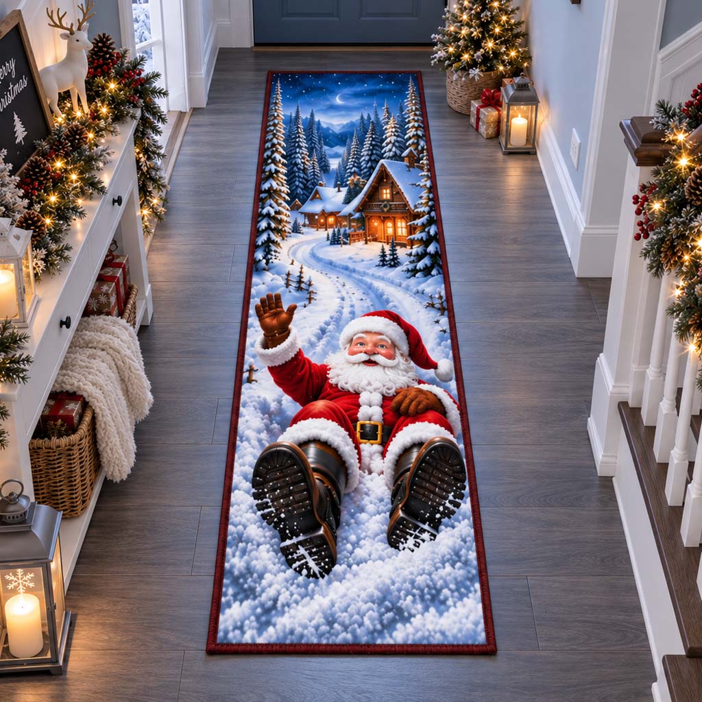 Santa Coasting Runner Carpet SN0HH0490