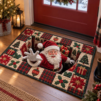 Santa Doorstep Surprise Doormat SN0DV744