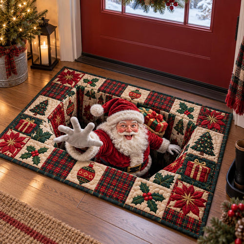 Santa Doorstep Surprise Doormat SN0DV744