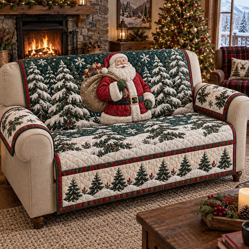 Santa Express Quilted Sofa Cover SN0TD491