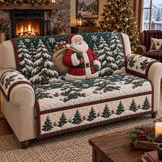 Santa Express Quilted Sofa Cover SN0TD491