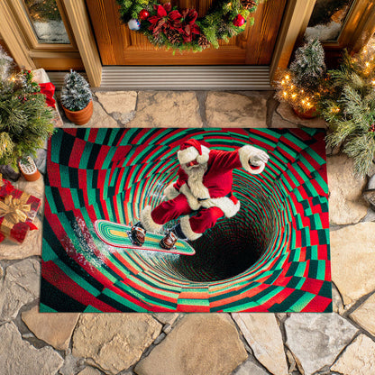 Santa Ice Slide Doormat NCU0TD673