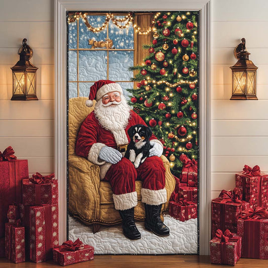 Santa Moment Quilted Door Cover NCU0DK11235