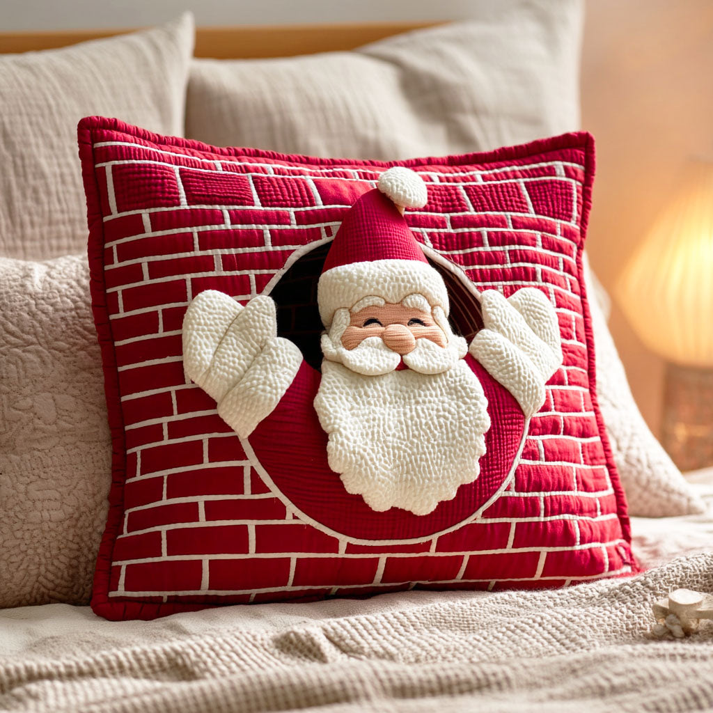 Santa Night Quilted Pillow Case NCU0TD344