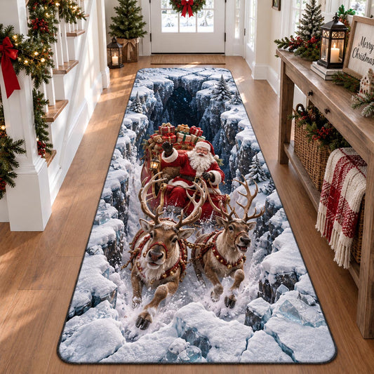Santa Sleigh Adventure Runner Carpet SN0DV612