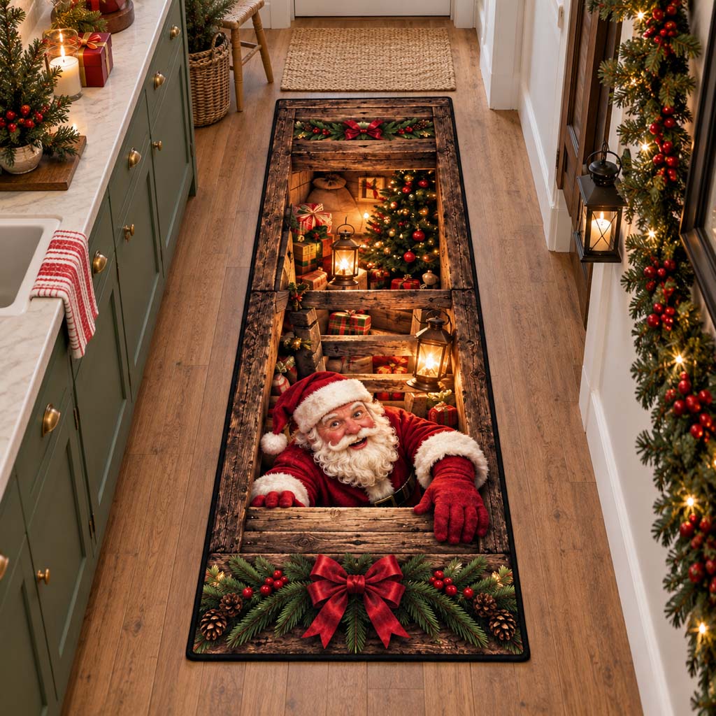 Santa Trapdoor Runner Carpet SN0HH0498