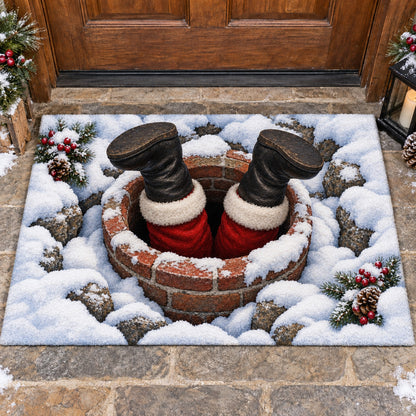 Santa Tumble Doormat SN0TV647