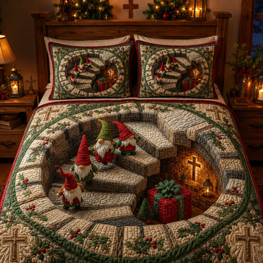 Savior's Light 3-Piece Quilted Bedding Set SN0PT422