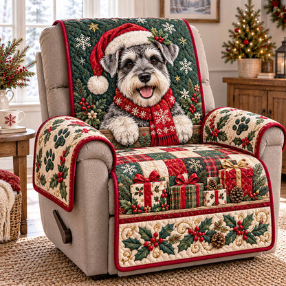 Schnauzer Pals Quilted Sofa Cover SN0TD1238
