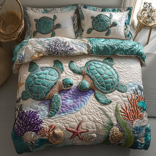 Seagrass Sanctuary Duvet Cover Set NCU0DV218