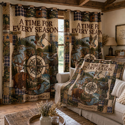 Season of the Hunter Quilted Curtains SN0PT109