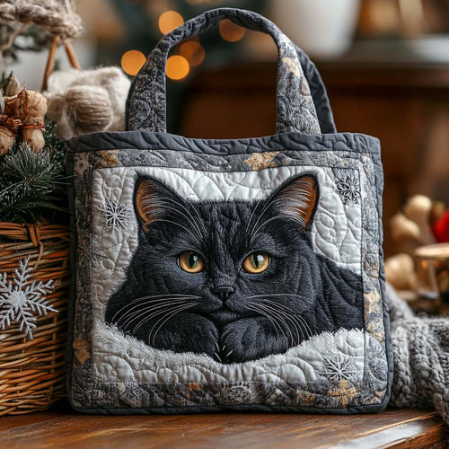 Shadow Gaze Quilted Tote Bag NCU0NXD971