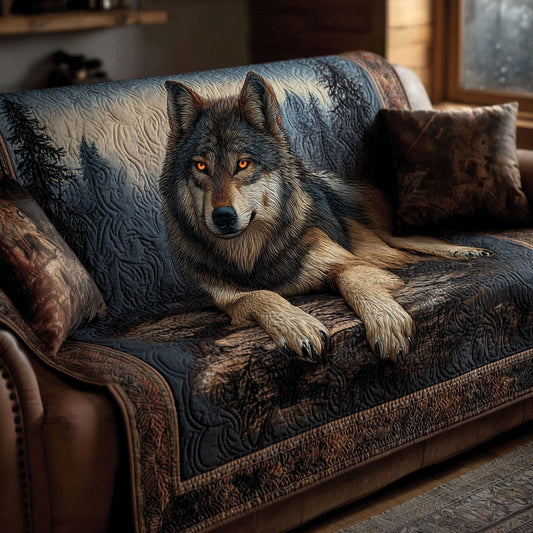 Shadow Howler Quilted Sofa Cover NCU0PT10192
