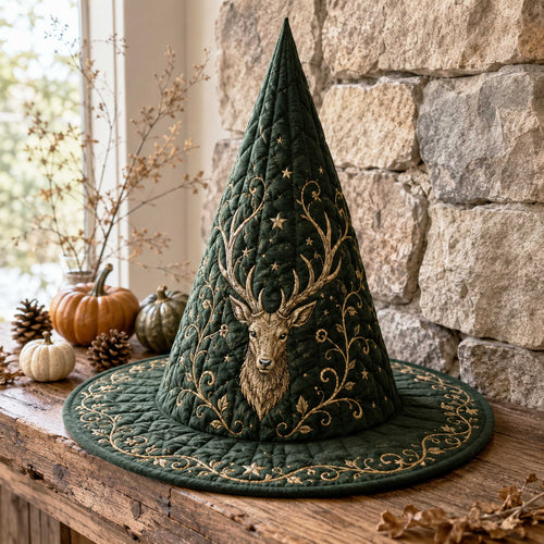 Shadow Spell Quilted Witch Hat SN0TD107