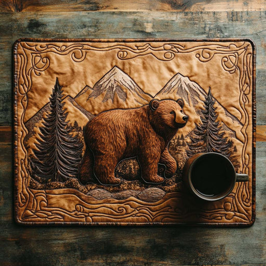 Shadowed Trail Quilted Place Mat NCU0DV2895