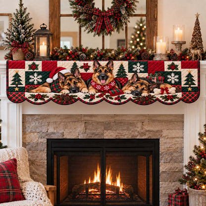 Shepherd Peaceful Slumber Quilted Mantel Scarf SN0HH0541