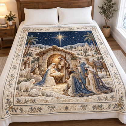 Silent Miracle Quilted Blanket SN0TV812