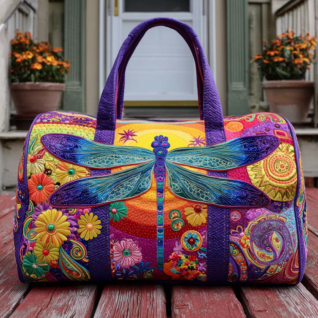 Silken Skies Quilted Duffle Bag NCU0PT9576