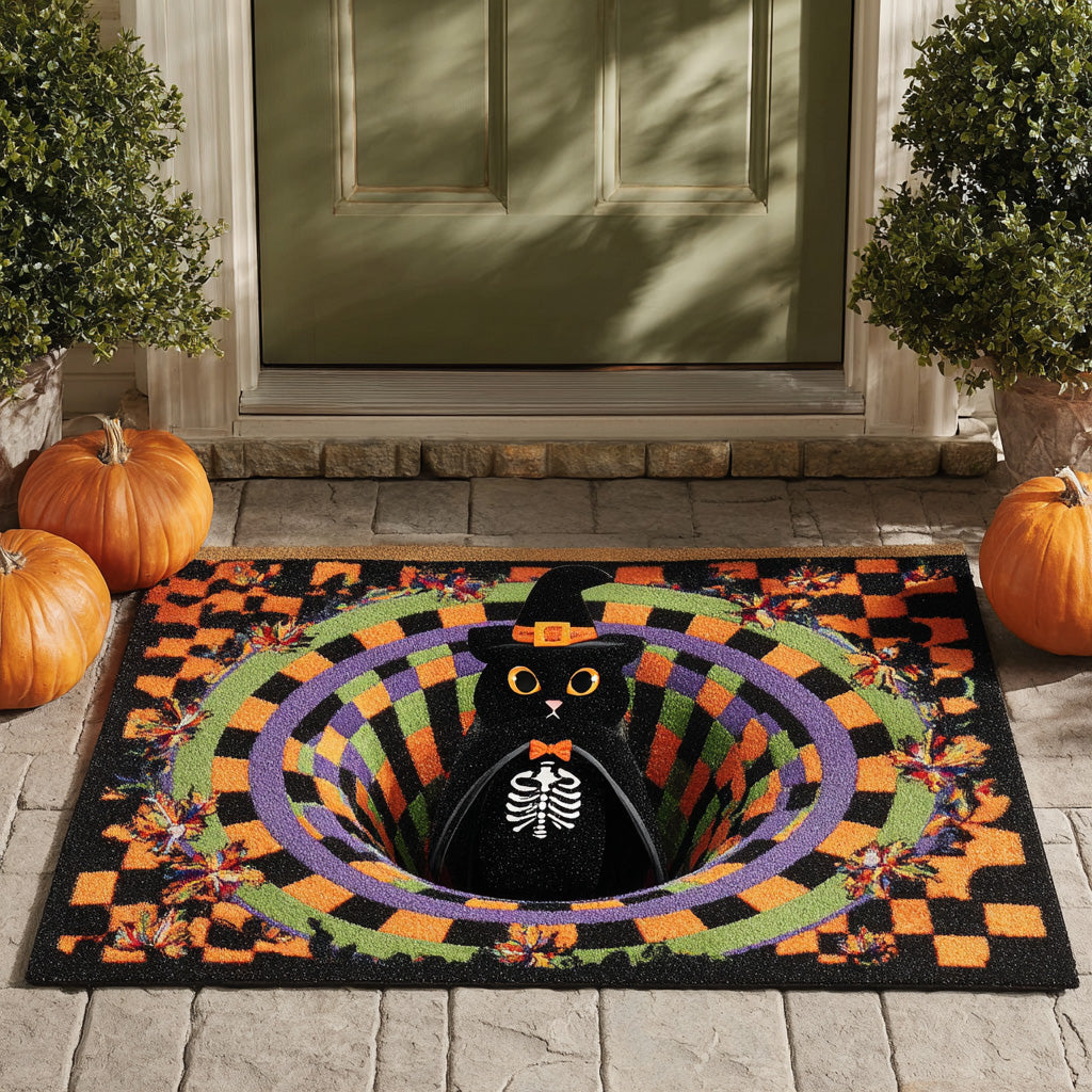 Skeleton Eyes Doormat NCU0VL2926