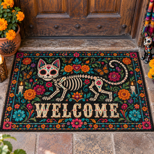 Skeleton Welcome Doormat SN0TV374