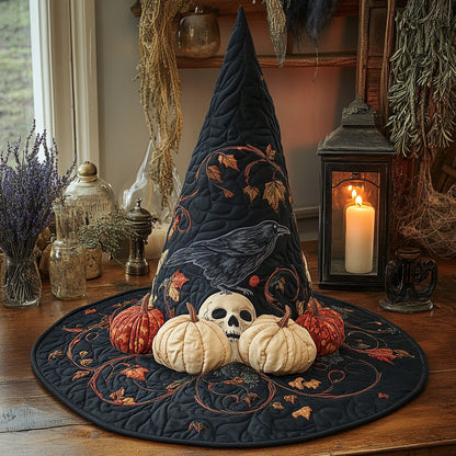 Skull Of Shadows Quilted Witch Hat SN0PT574