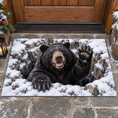 Snowbound Bear Doormat SN0TV636