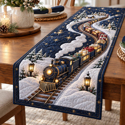 Snowbound Express Quilted Table Runner SN0TD1062