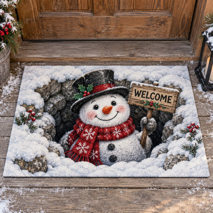 Snowman Welcome Doormat SN0TV643