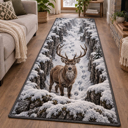Snowy Antlers Runner Carpet SN0TD1007