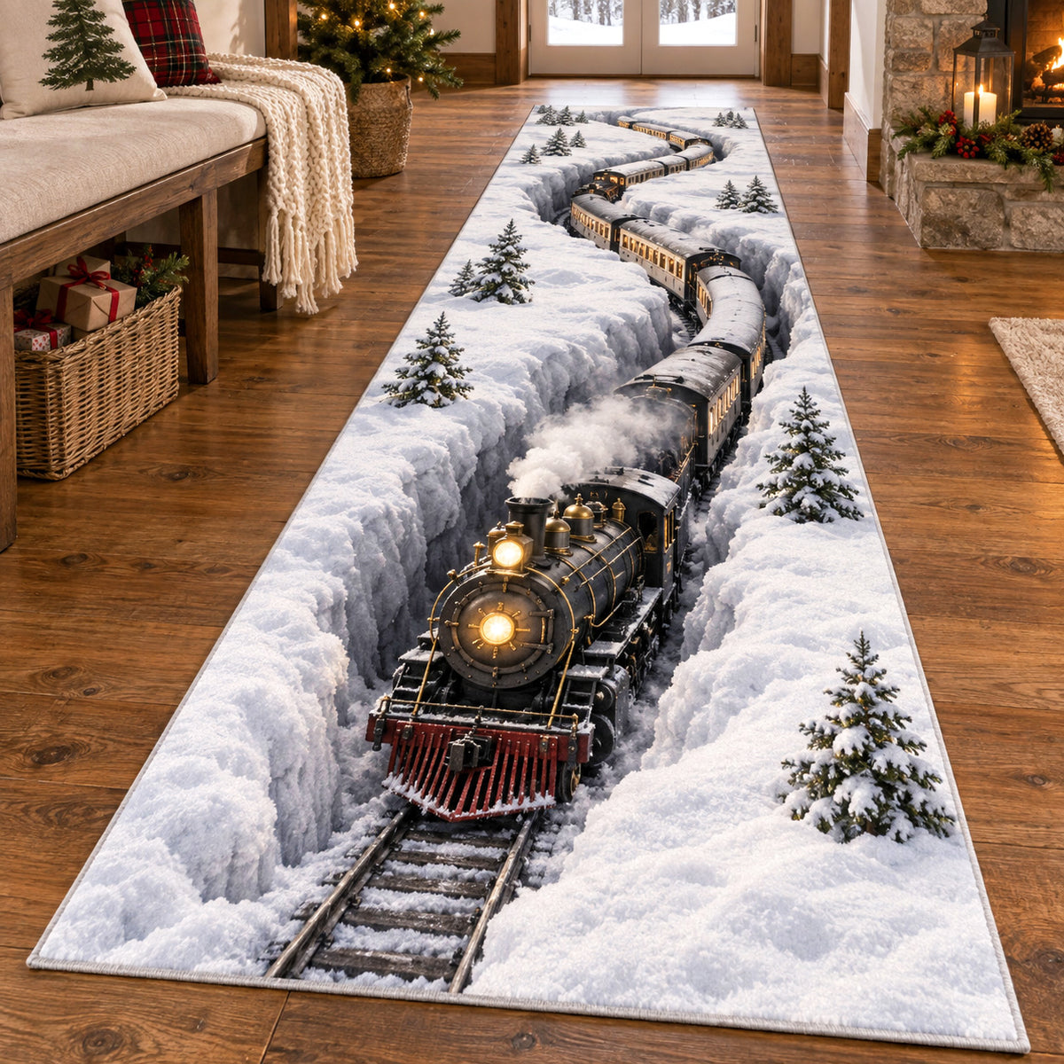 Snowy Express Runner Carpet SN0TV319