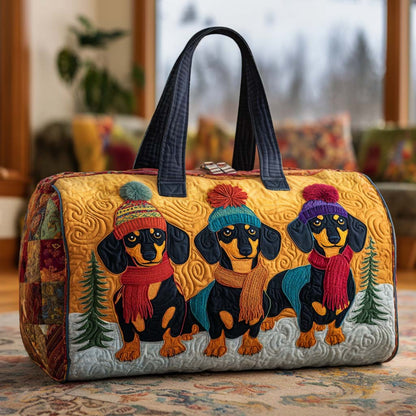 Snowy Friends Quilted Duffle Bag NCU0NT9729