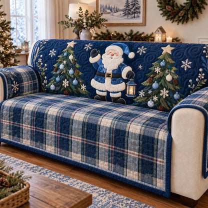 Snowy Friends Quilted Sofa Cover SN0TV301