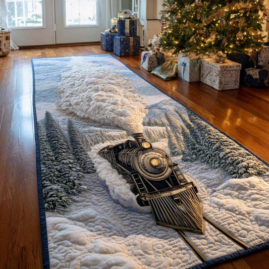 Snowy Train Voyage Runner Carpet NCU0NT11323