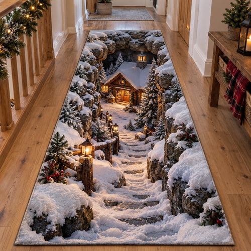 Snowy Village Path Runner Carpet SN0TV526