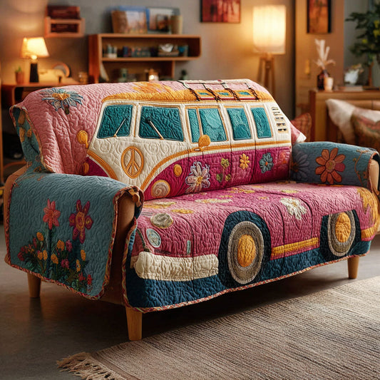 Soul of the 70s Quilted Sofa Cover NCU0PT10042