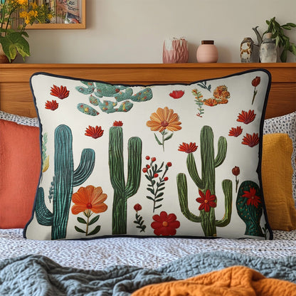 Southwest Bloom Quilted Bedding Pillow Case NCU0PT3380